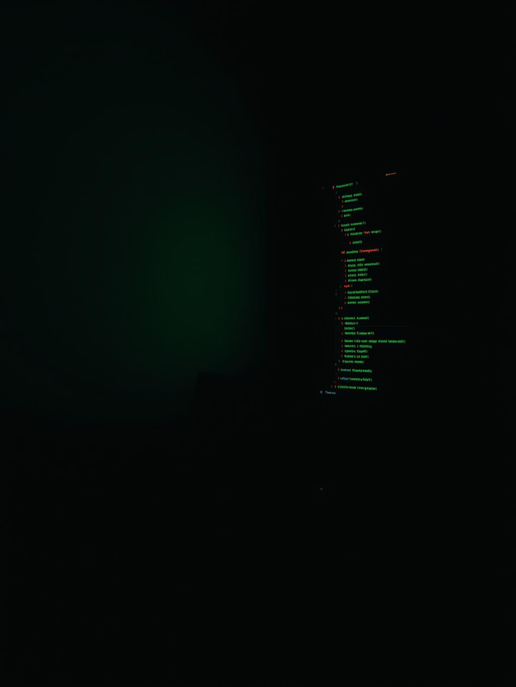 A minimalist and clean photograph of an computer screen, File Processing
